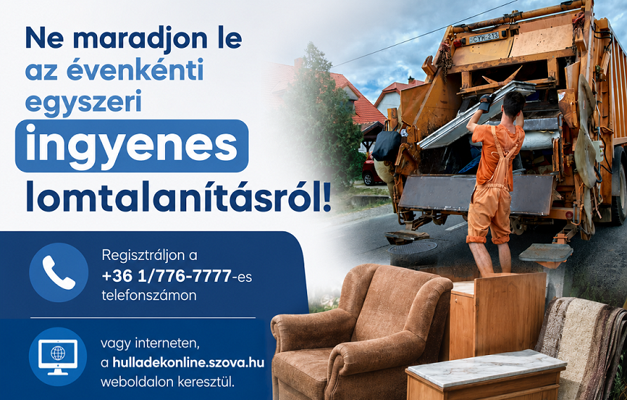 Lomtalanítási információ