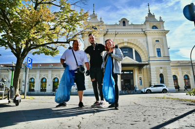 Városi nagytakarítás a "Vigyázzunk együtt Szombathelyre!" program keretében