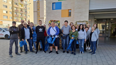 Városi nagytakarítás a "Vigyázzunk együtt Szombathelyre!" program keretében